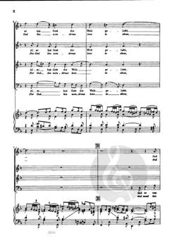 Also hat Gott die Welt geliebt (J.S. Bach) 