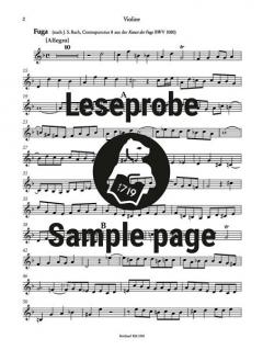 6 dreistimmige Präludien und Fugen KV 404a Nr. 4-6 von Wolfgang Amadeus Mozart für Violine, Viola und Violoncello im Alle Noten Shop kaufen (Stimmensatz)