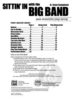 Sittin' in with the Big Band Vol. 1 