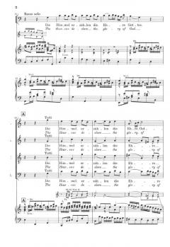 Die Himmel erzählen die Ehre Gottes (J.S. Bach) 