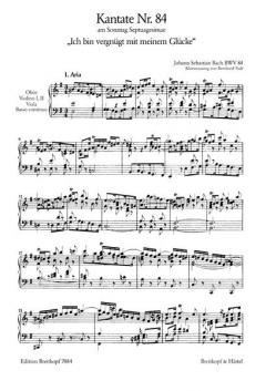 Ich bin vergnügt mit meinem Glücke (J.S. Bach) 