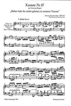 Bisher habt ihr nichts gebeten in meinem Namen (J.S. Bach) 