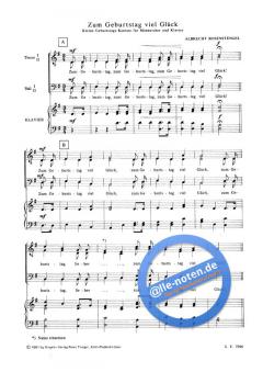 Zum Geburtstag viel Glück (Albrecht Rosenstengel) 