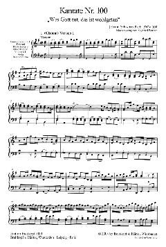 Was Gott tut, das ist wohlgetan (J.S. Bach) 