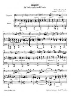 Adagio G-Dur op. 38 von Joachim Draheim 