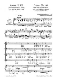 Herr, gehe nicht ins Gericht mit deinem Knecht (J.S. Bach) 