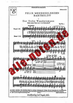 Der frohe Wandersmann (Felix Mendelssohn Bartholdy) 