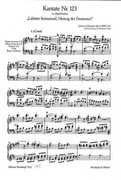 Liebster Immanuel, Herzog der Frommen (J.S. Bach) 
