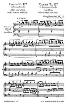 Herr Jesu Christ, wahr' Mensch und Gott (J.S. Bach) 