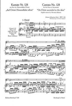 Auf Christi Himmelfahrt allein (J.S. Bach) 