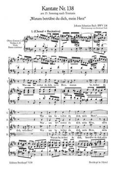 Warum betrübst du dich, mein Herz (J.S. Bach) 