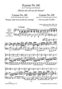 Wachet auf, ruft uns die Stimme (J.S. Bach) 