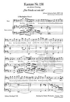 Der Friede sei mit dir BWV 158 (J.S. Bach) 