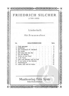 Liederheft (Friedrich Silcher) 