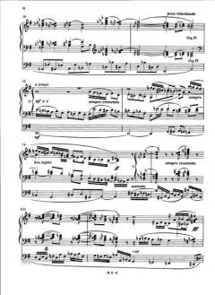 12 Stücke op. 59 von Max Reger 