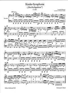 Kinder-Symphonie von Leopold Mozart 