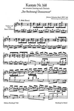 Tue Rechnung! Donnerwort (J.S. Bach) 