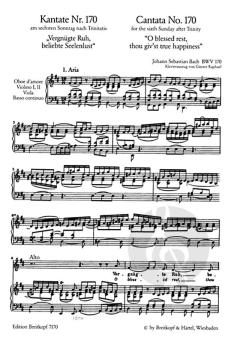 Vergnügte Ruh, beliebte Seelenlust von Johann Sebastian Bach 