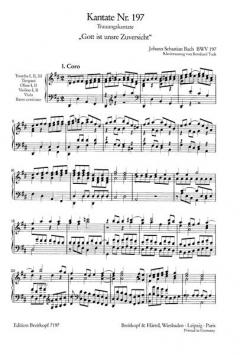 Gott ist unsre Zuversicht (J.S. Bach) 