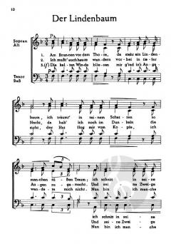 Liederheft für gemischten Chor (Friedrich Silcher) 