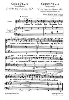 O holder Tag, erwünschte Zeit von Johann Sebastian Bach 