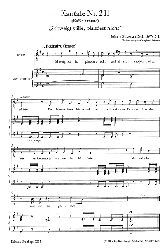 Schweigt stille, plaudert nicht (J.S. Bach) 