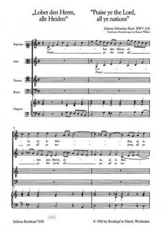 Lobet den Herrn, alle Heiden (J.S. Bach) 