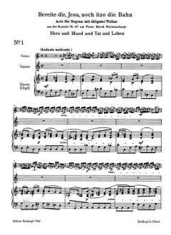 Ausgewählte Arien für Sopran Heft 2 (J.S. Bach) 