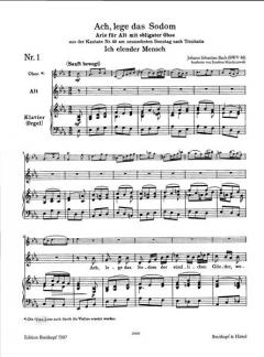 Ausgewählte Arien für Alt Heft 3 (J.S. Bach) 