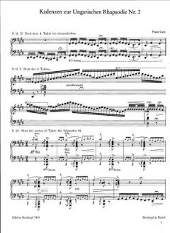 Ungarische Rhapsodien 1 von Peter Raabe 