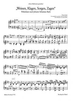 Weinen, Klagen, Sorgen, Zagen von Jose Vianna da Motta 