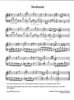 Leichte Suitensätze und Einzelstücke von Jean-Philippe Rameau 