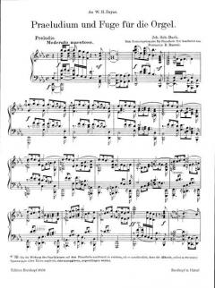 Präludium und Fuge in Es-Dur BWV 552 von Ferruccio Busoni 