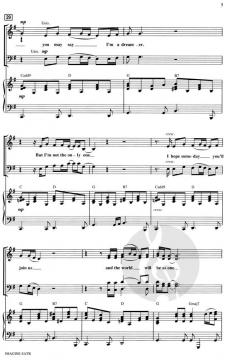 Imagine (With Optional Instrumental Accompaniment) (John Lennon) 