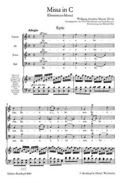 Missa in C-Dur KV 66 (W.A. Mozart) 