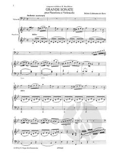 Grande Sonate von Helene Liebmann 