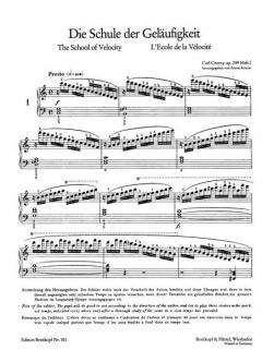Schule der Geläufigkeit op. 299 Heft 1 von Anton Krause 