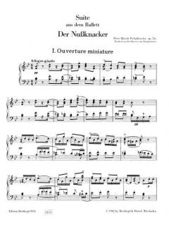 Nussknacker-Suite op. 71a von Pjotr Iljitsch Tschaikowski 