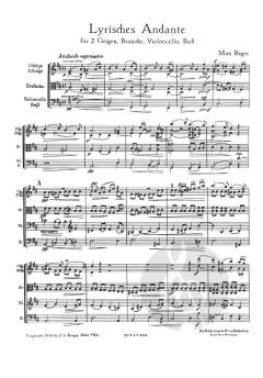 Lyrisches Andante von Max Reger 