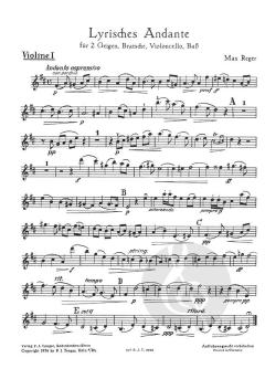 Lyrisches Andante von Max Reger 