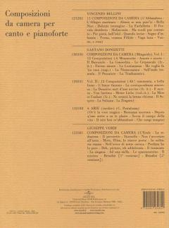 15 Composizioni Da Camera von Vincenco Bellini 