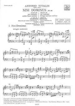 Nisi Dominus RV 608 von Antonio Vivaldi 