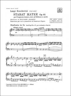 Stabat Mater, Op. 61 von Luigi Boccherini 