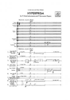 Hyperprism For 9 Wind Instruments And 9 Percussion (Edgard Varèse) 