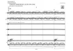 Vortex Temporum I - II - III pour Piano et Cinq Instruments (Gérard Grisey) 