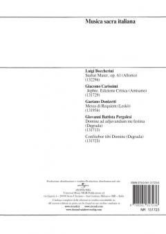 Confitebor Tibi Domine. Salmo per Soli, Coro a 5 Voci (Giovanni Battista Pergolesi) 
