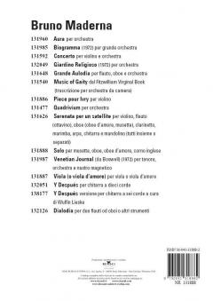 Solo Per Musette, Oboe, Oboe D'amore, Corno Inglese von Bruno Maderna im Alle Noten Shop kaufen