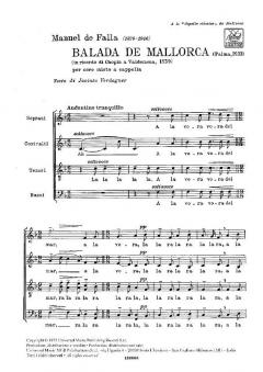 Balada De Mallorca (Manuel de Falla) 