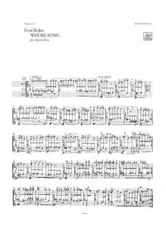 Whose Song Per Fisarmonica von Uros Rojko 