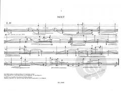 Anubis, Nout Deux Pieces Pour Clarinette Contrebasse von Gérard Grisey 